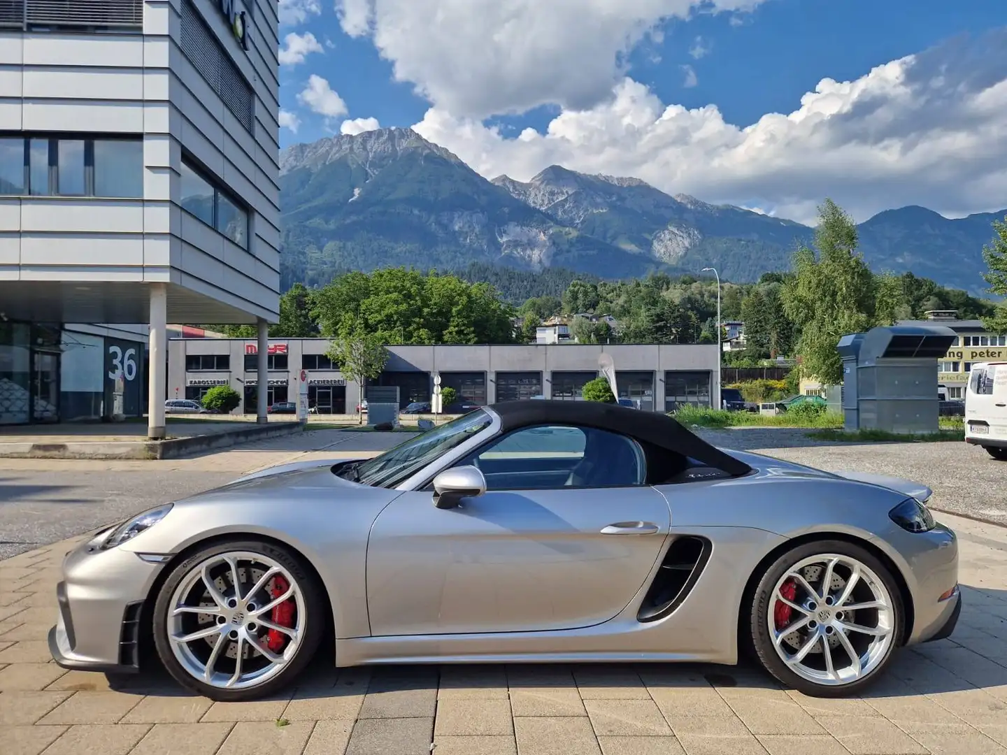 Porsche 718 Spyder Spyder Neuwertig!-Service neu! Netto Export 99.999.- Euro - 2