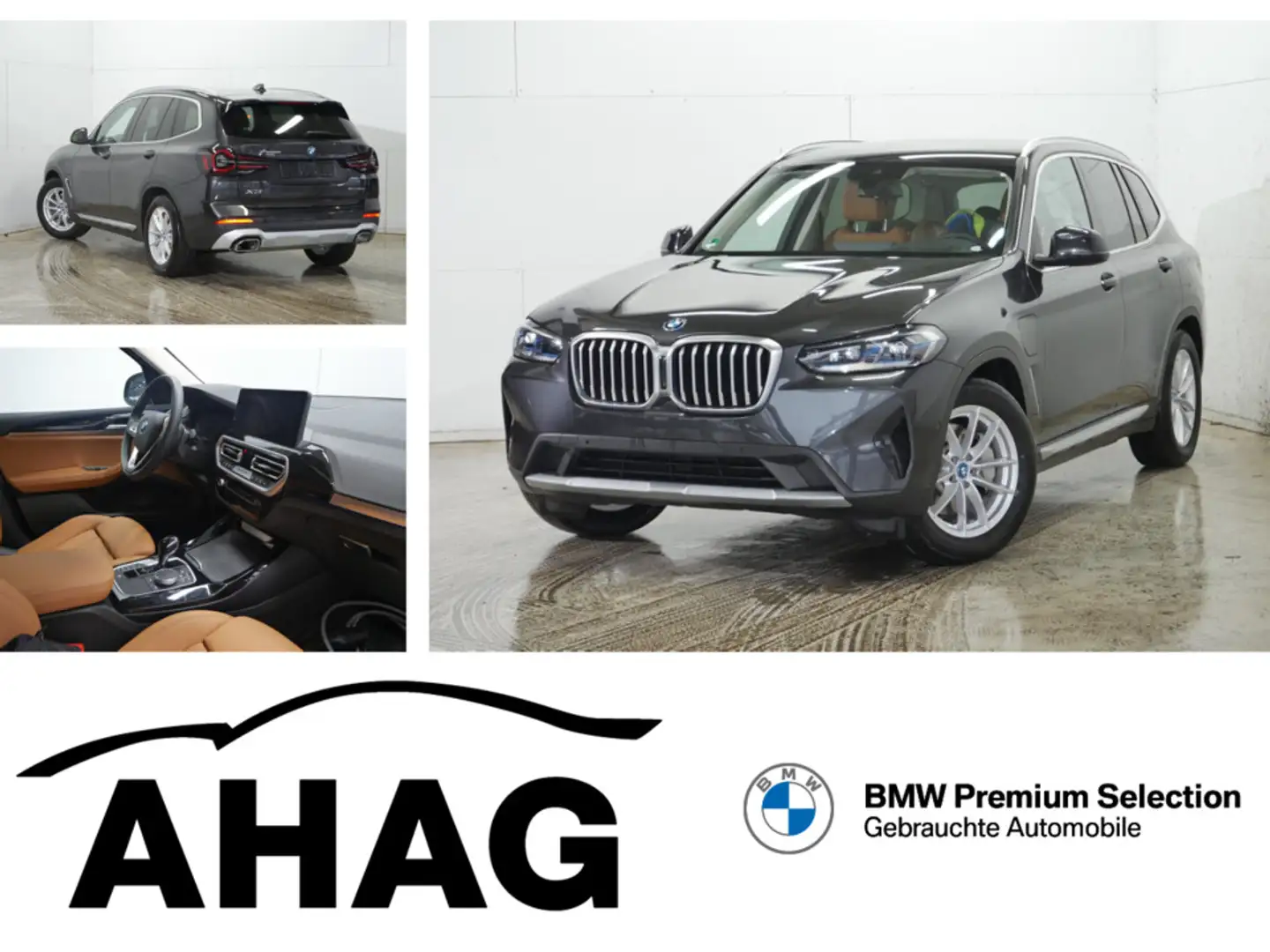 BMW X3 xDrive30e AT Navi LED Scheinwerfer Bluetooth PDC H Grau - 1