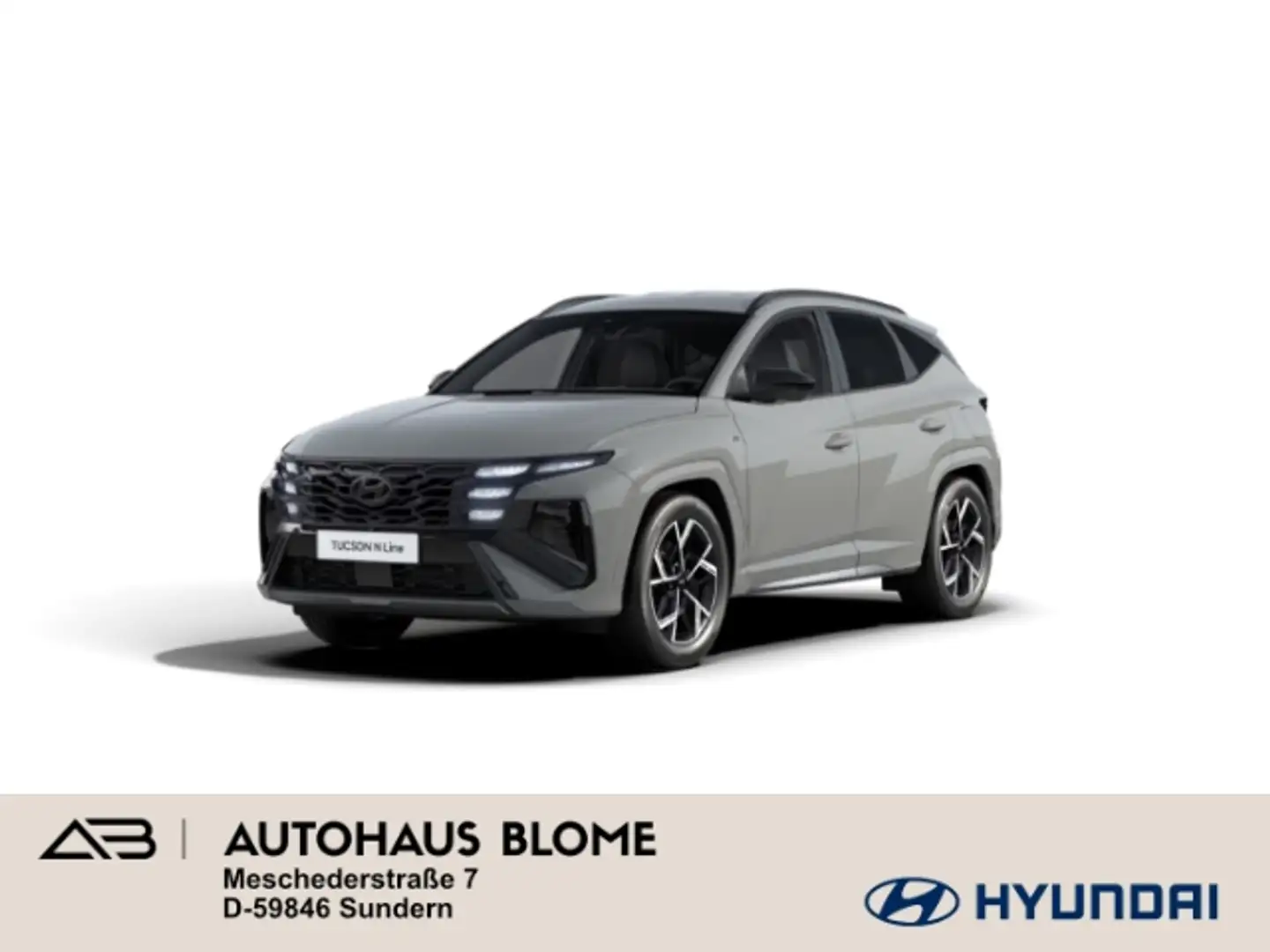 Hyundai TUCSON 1.6 T-GDI 7-DCT N LINE, Matrix-LED, 19'' LM, KRELL Gris - 1