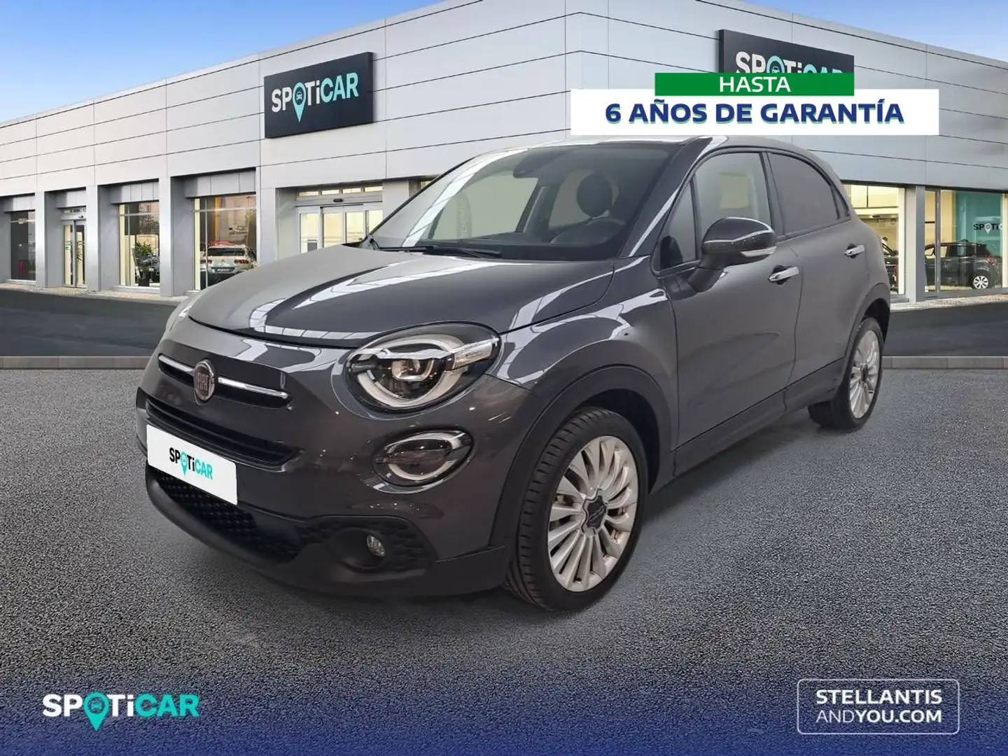 Fiat 500X 1.0 Firefly S&S Connect Gris - 1