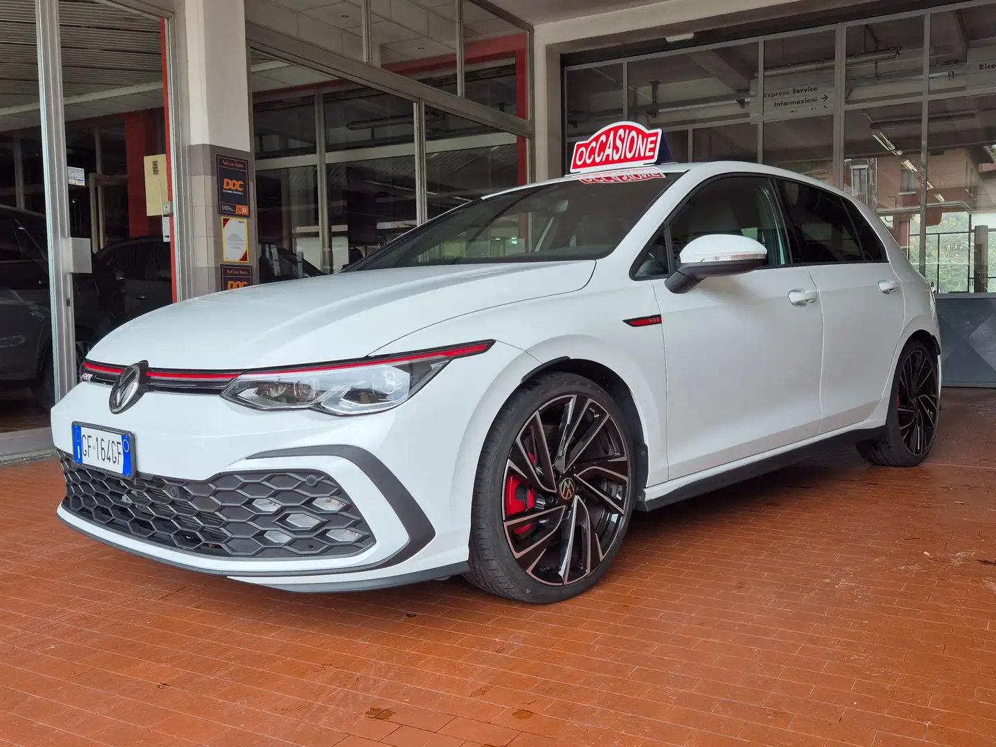 Volkswagen Golf GTI Golf VIII 2020 2.0 tsi 245cv dsg '21 kM 39000 FULL Bianco - 1