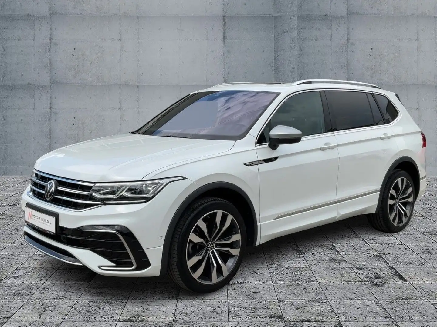 Volkswagen Tiguan Allspace 2.0 TDI DSG 4M R-LINE MATRIX+NAV Blanc - 2