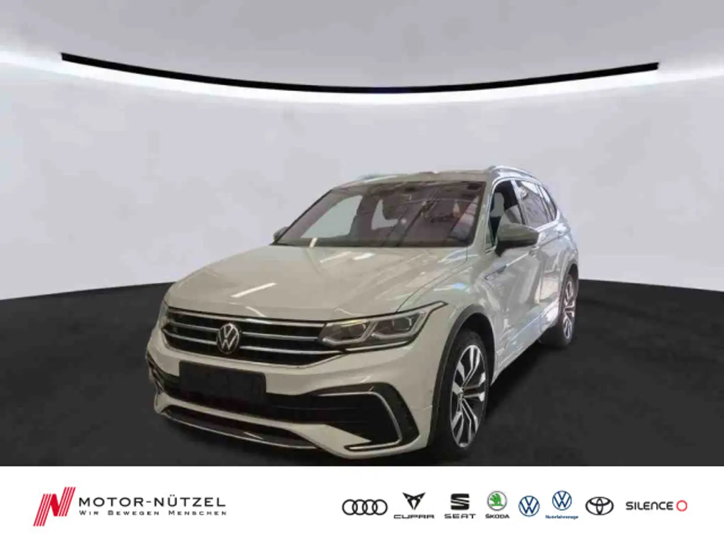 Volkswagen Tiguan Allspace 2.0 TDI DSG 4M R-LINE MATRIX+NAV Blanc - 1