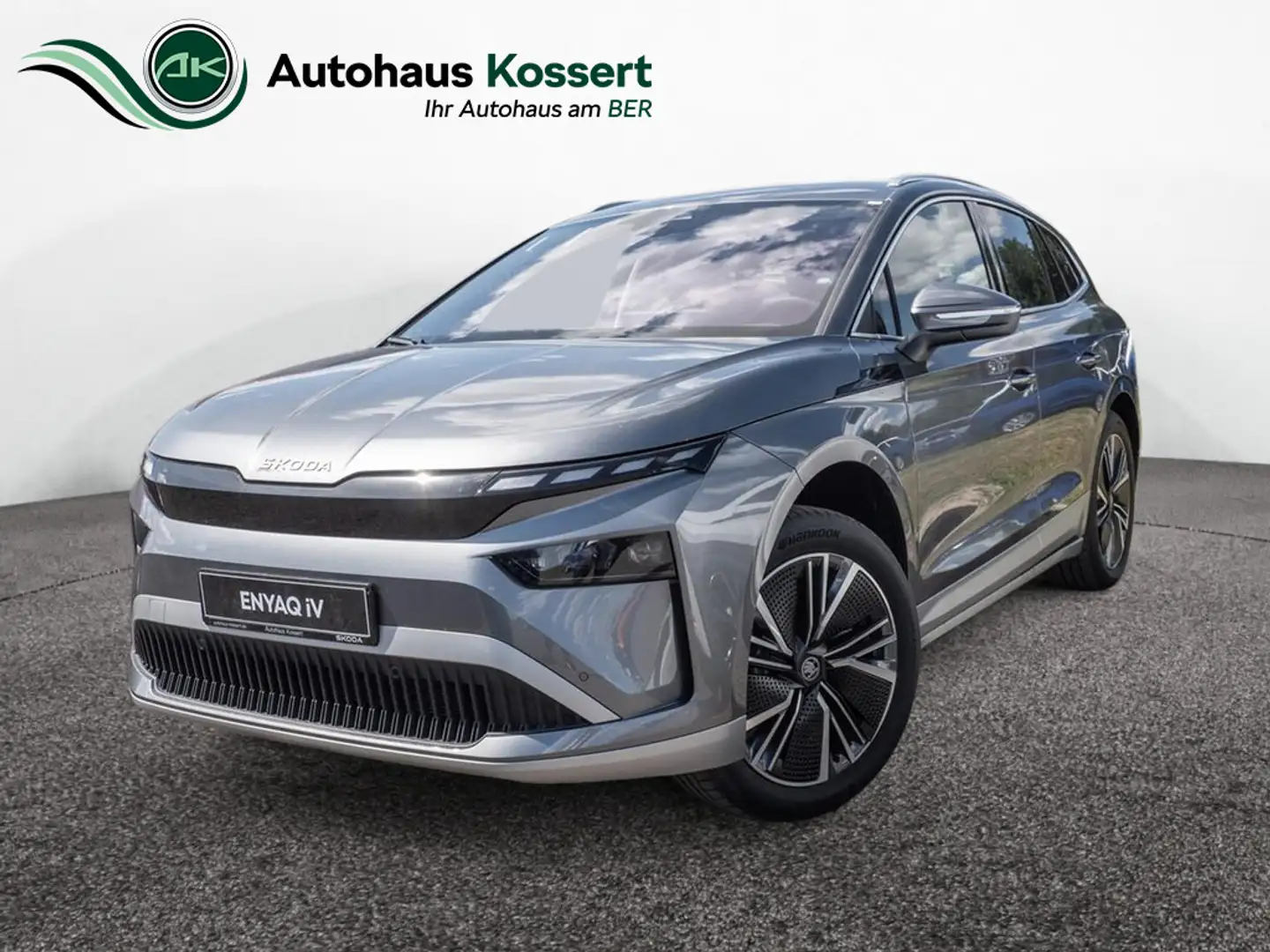 Skoda Enyaq 60 Loft KAMERA NAVI AHK ACC FACEL. LED Grau - 1