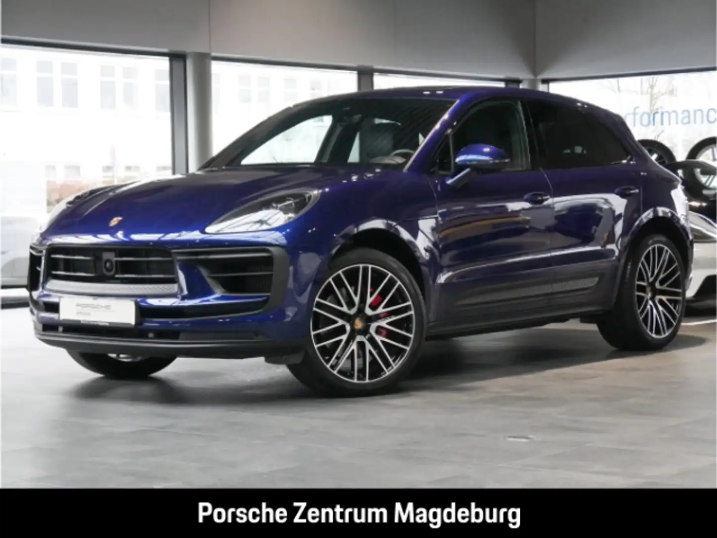 Porsche Macan S*PANO*BOSE*SPORTABGAS*CHRONO*LED*PASM* Blau - 1