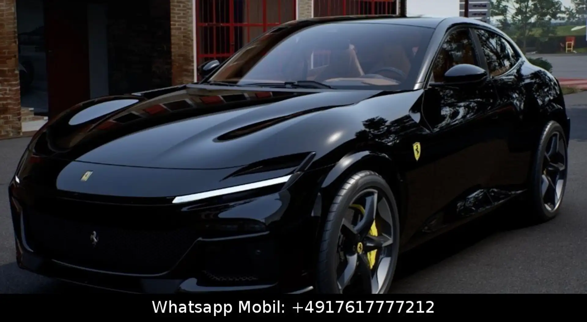 Ferrari Purosangue PUROSANGUE V12 CARBON LIFT PANO P25 MASSAGE FULL Noir - 1