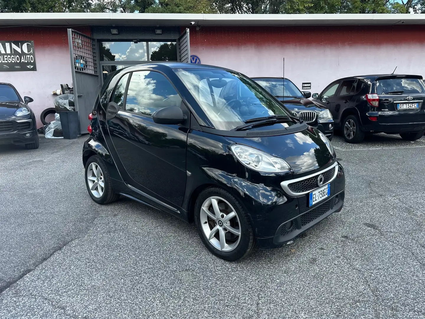 smart forTwo fortwo 1000 52 kW MHD coupé pulse Servosterzo Per Noir - 1