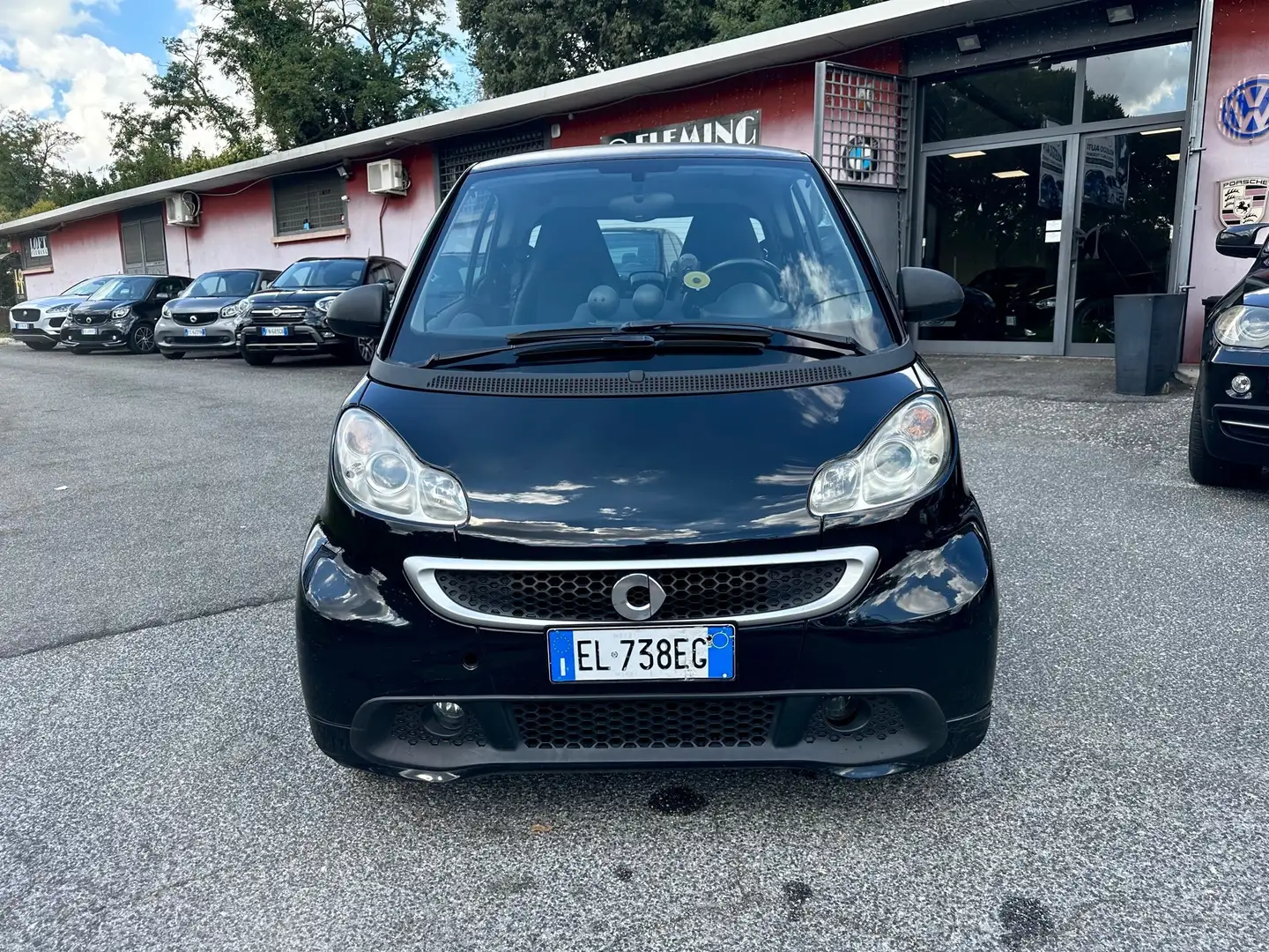 smart forTwo fortwo 1000 52 kW MHD coupé pulse Servosterzo Per Noir - 2