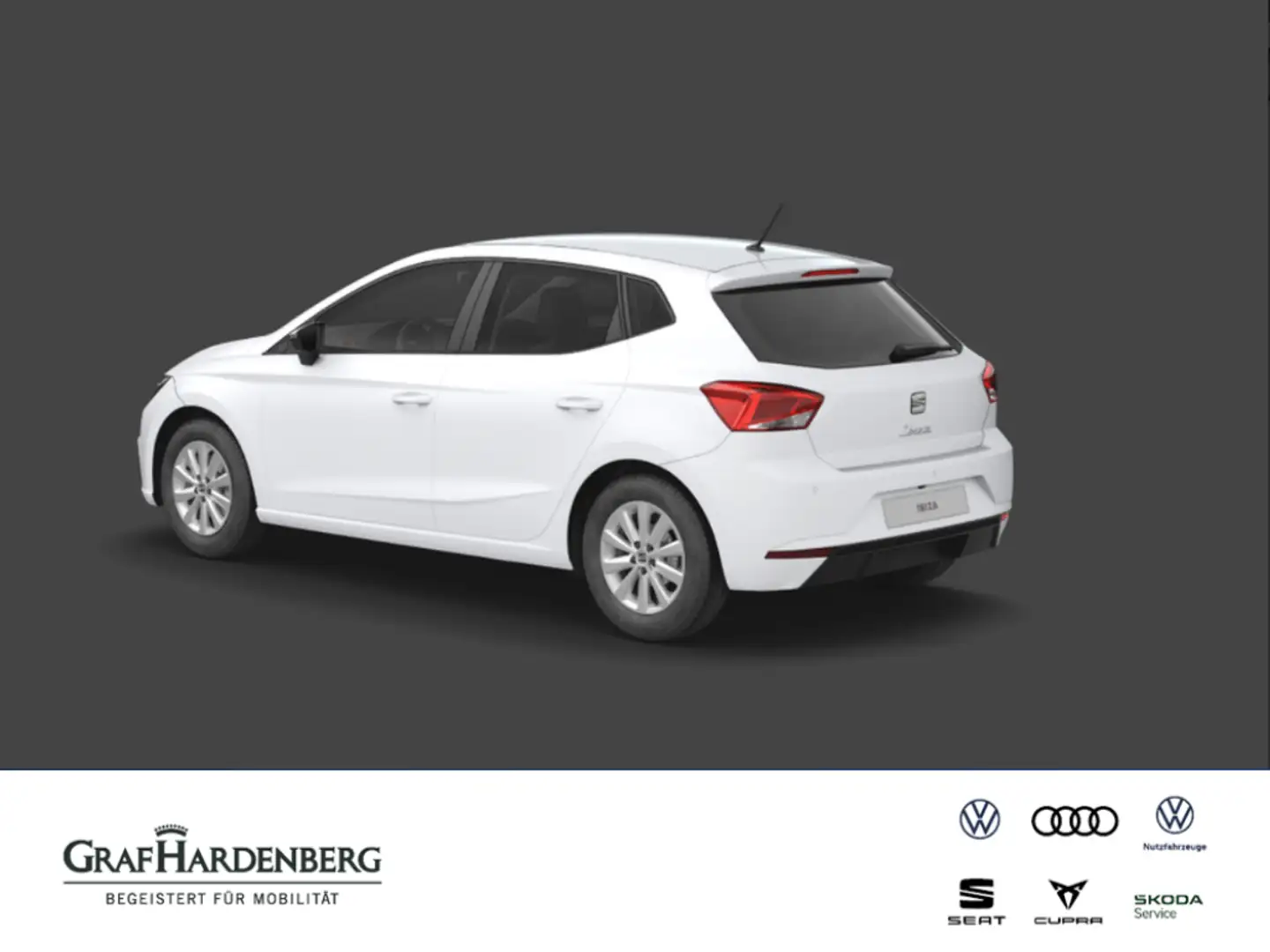 SEAT Ibiza Road Edition 1.0 TSI (116 PS) 7-Gang-DSG Weiß - 2
