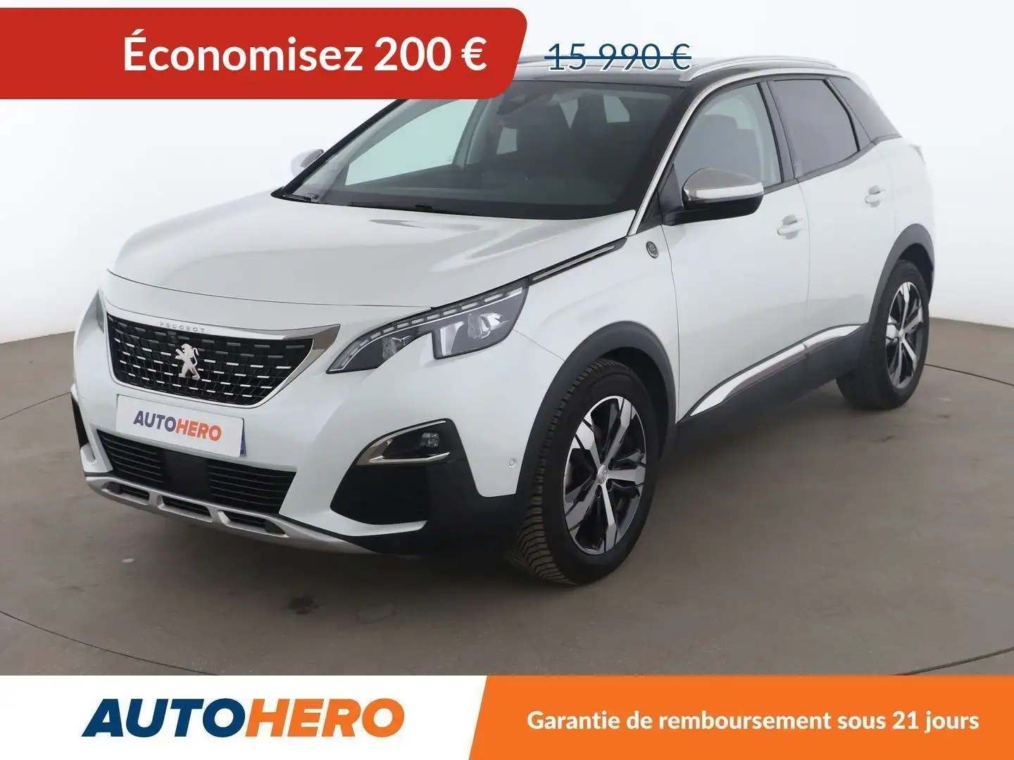 Peugeot 3008 1.2 PureTech Crossway EAT6 Blanc - 1