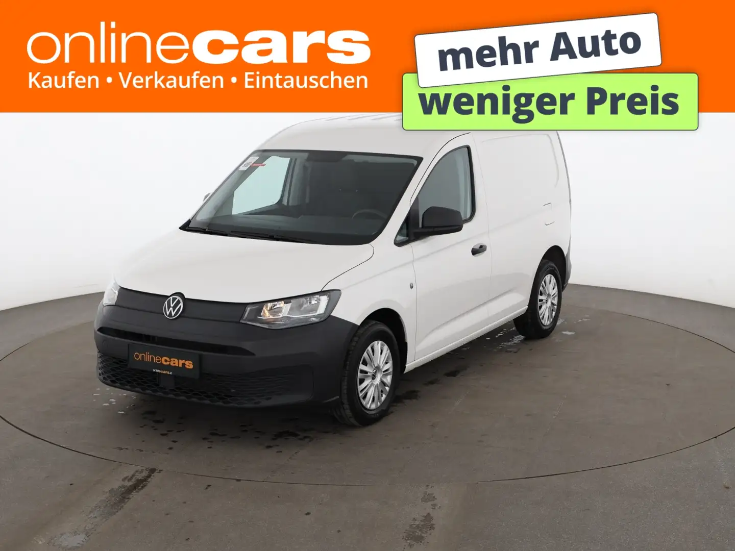 Volkswagen Caddy 2.0 TDI Cargo KLIMA-ANLAGE RADIO PDC Weiß - 1