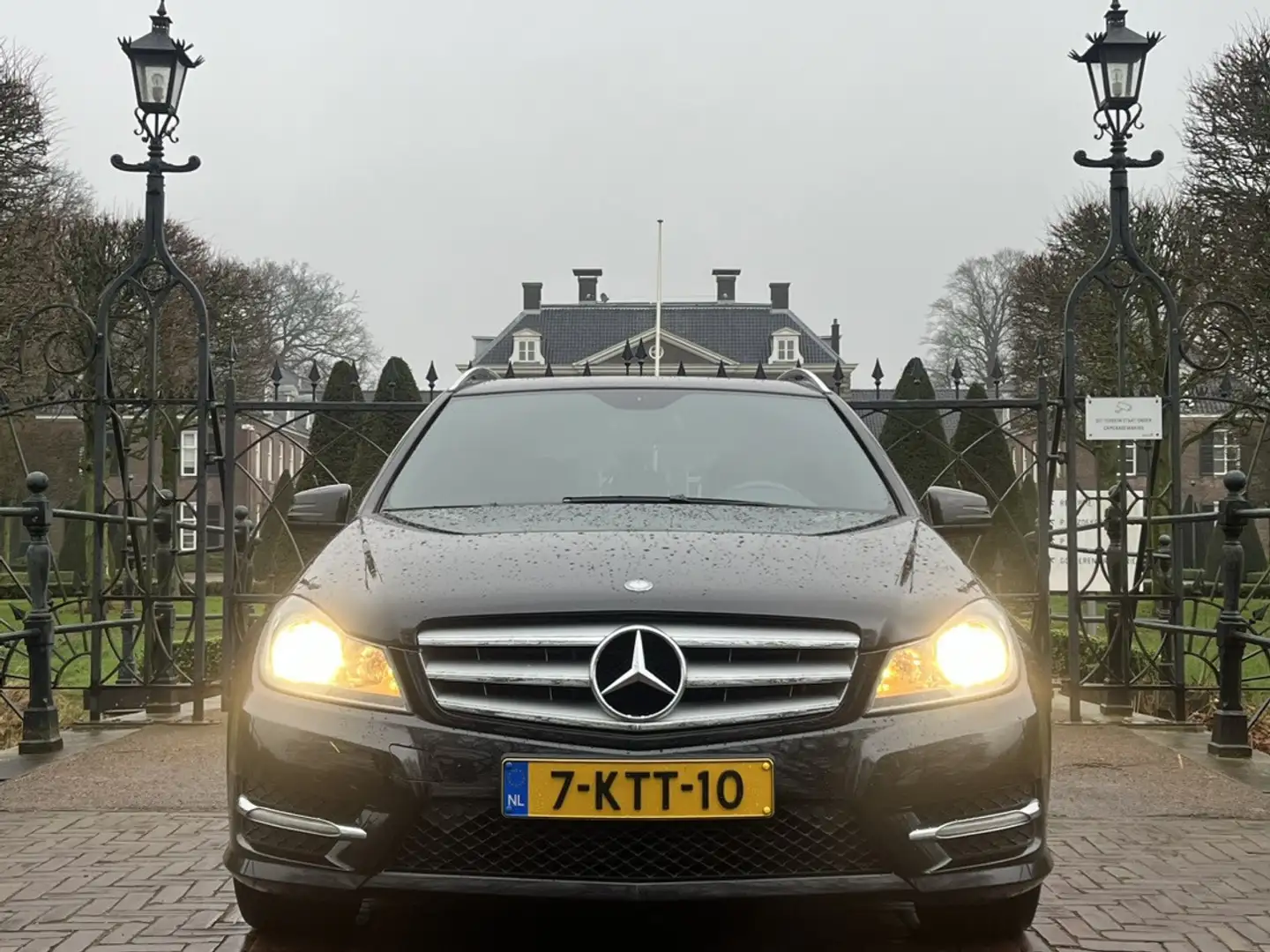 Mercedes-Benz C-klasse Estate AUTOMAAT | AMG! | DEALER OH! Zwart - 2