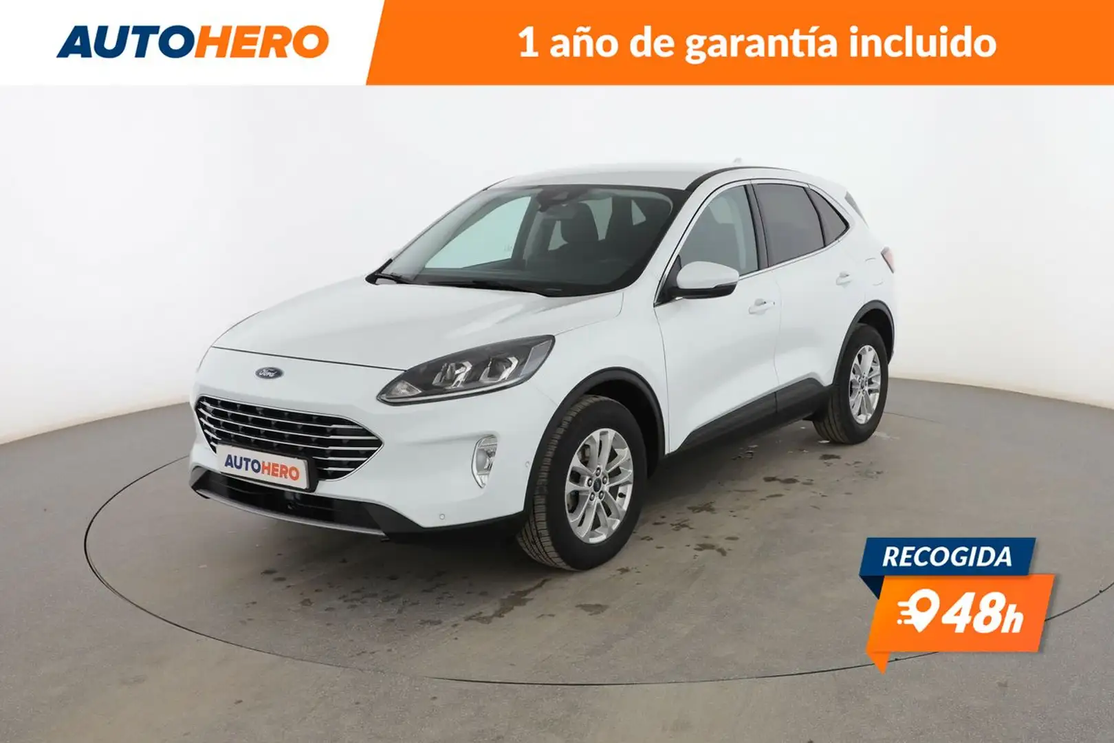 Ford Kuga 2.0 TDCi EcoBlue Titanium MHEV Blanco - 1
