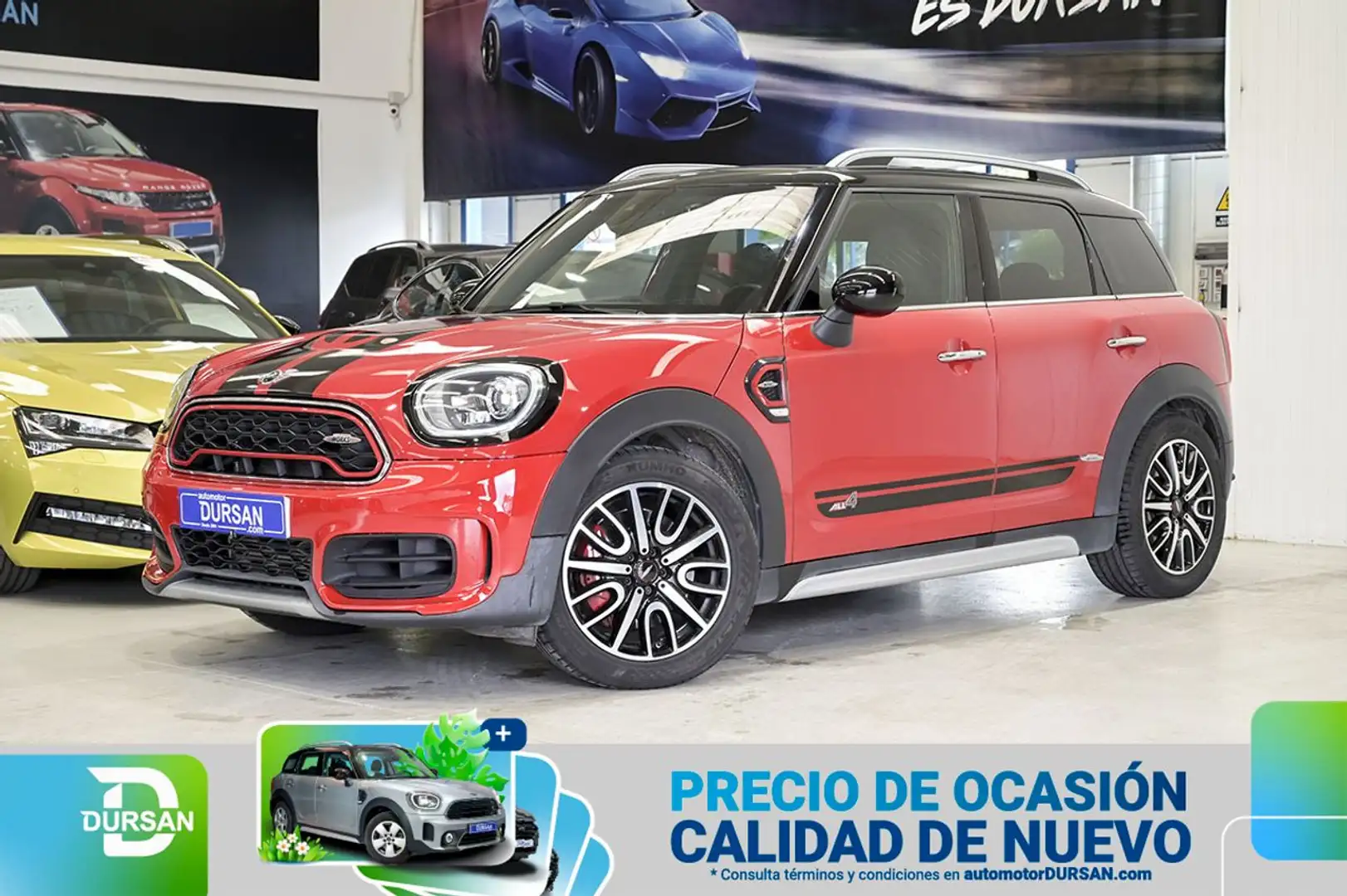 MINI John Cooper Works Countryman ALL4 AUT. Rojo - 1