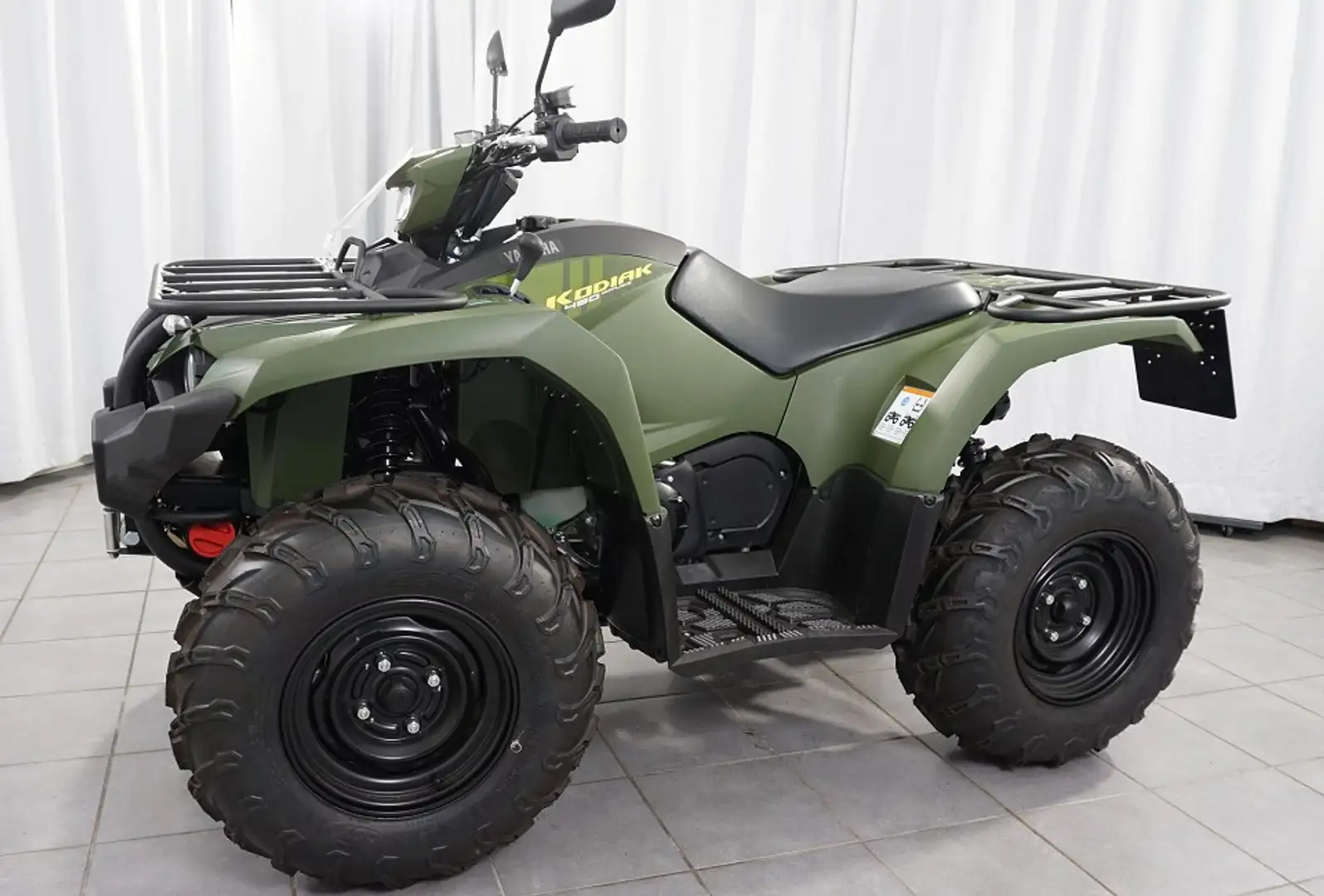 Yamaha Kodiak 450 EPS Diff/L 2024  LOF TZ Winde Servo Verde - 1