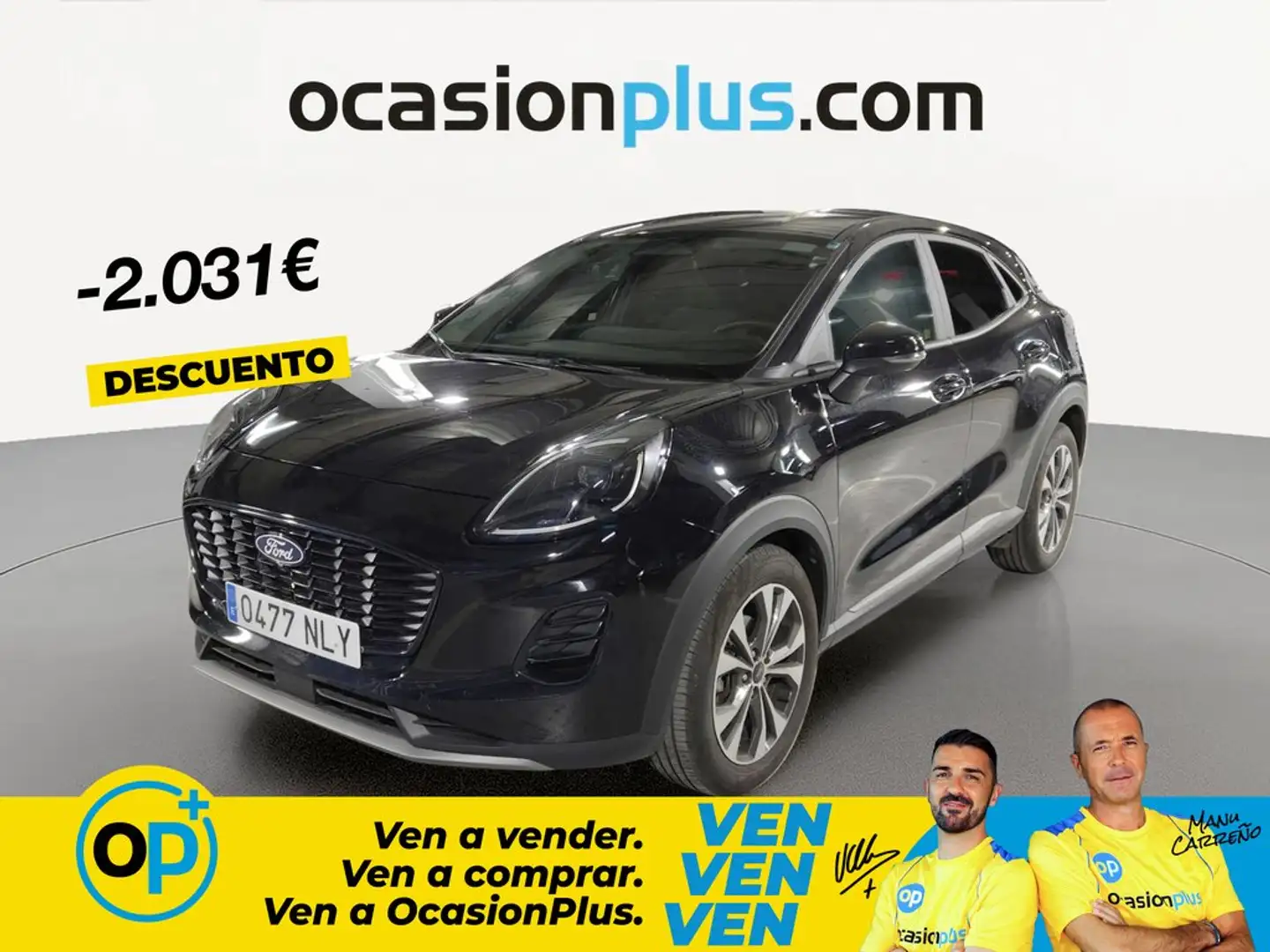 Ford Puma 1.0 EcoBoost MHEV Titanium Aut. 125 Negro - 1