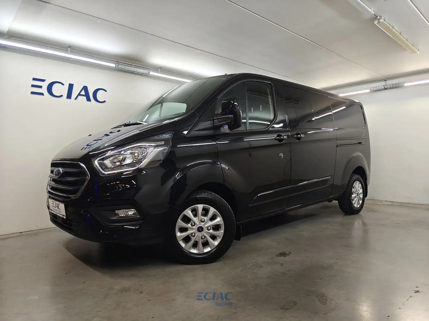 Ford Transit Custom Dubbele cabine - 320L Limited Automaat - 60302km Schwarz - 1