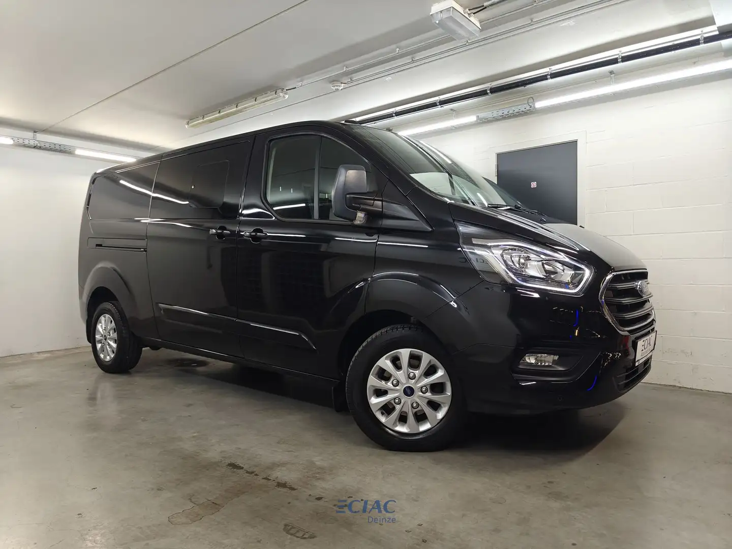Ford Transit Custom Dubbele cabine - 320L Limited Automaat - 60302km Schwarz - 2