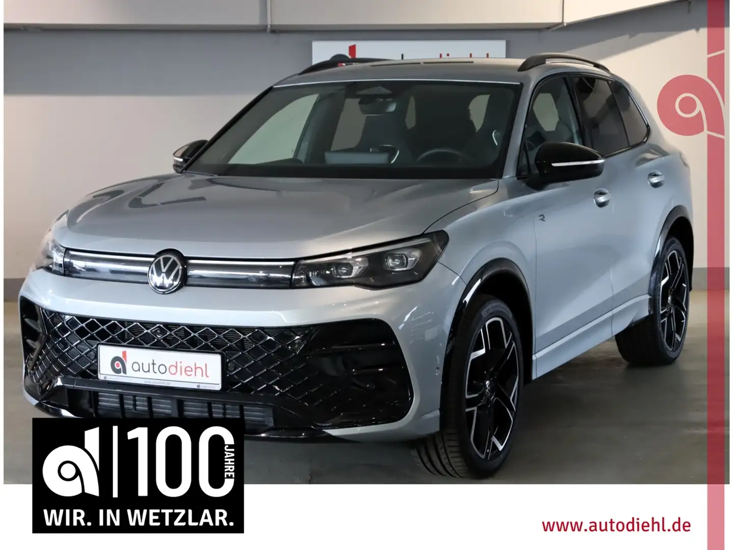 Volkswagen Tiguan 2.0 TDI DSG 4M R-Line*HK Sound*Keyless Argent - 1