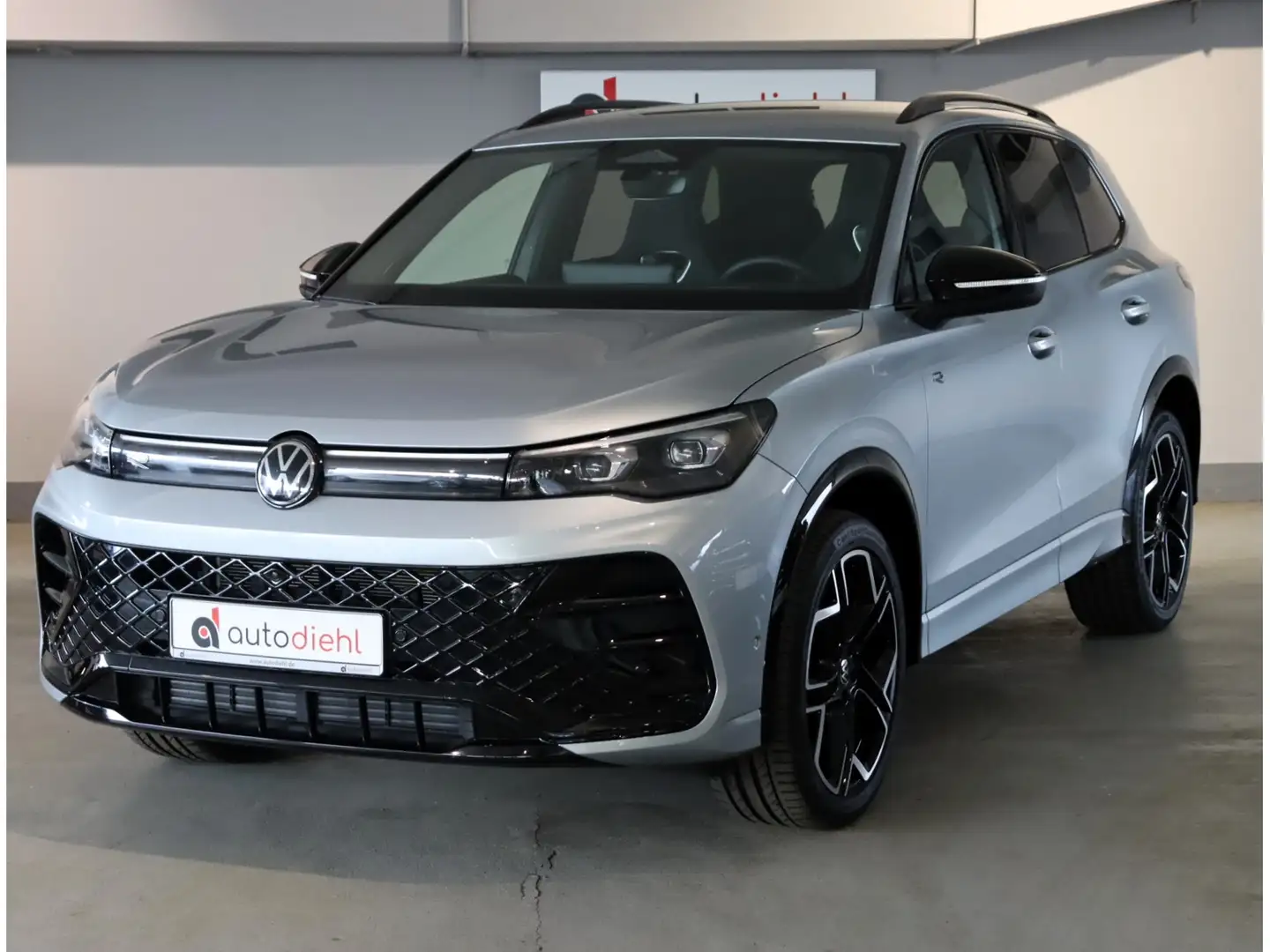 Volkswagen Tiguan 2.0 TDI DSG 4M R-Line*HK Sound*Keyless Argent - 2