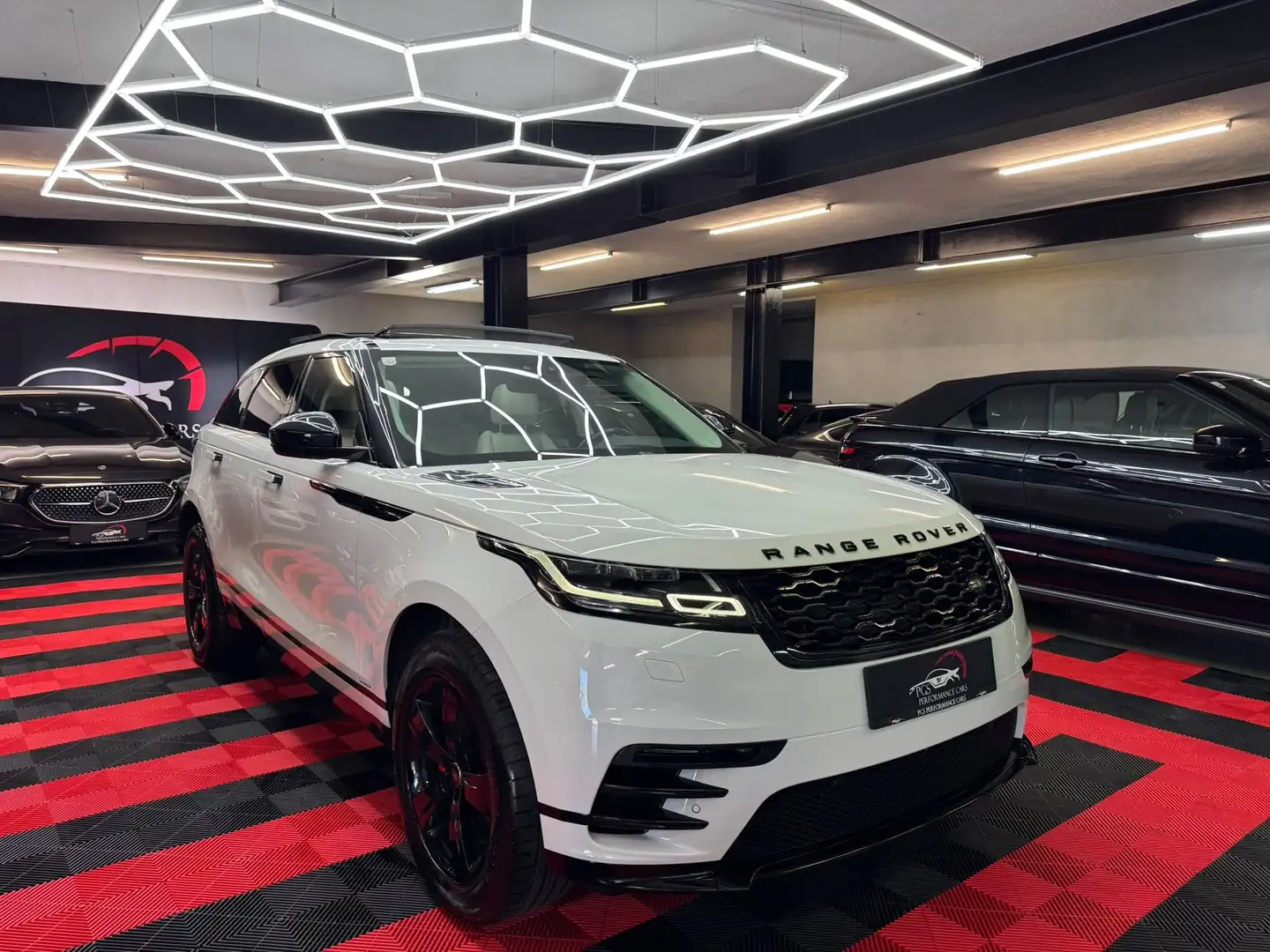 Land Rover Range Rover Velar R-DYNAMIC/PANO/KAMERA Weiß - 1