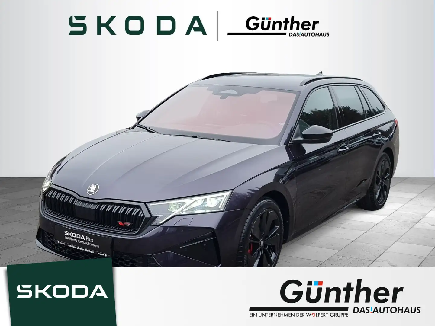 Skoda Octavia Combi RS 2,0 TSI DSG  * SPACE VIOLETT * Paars - 1