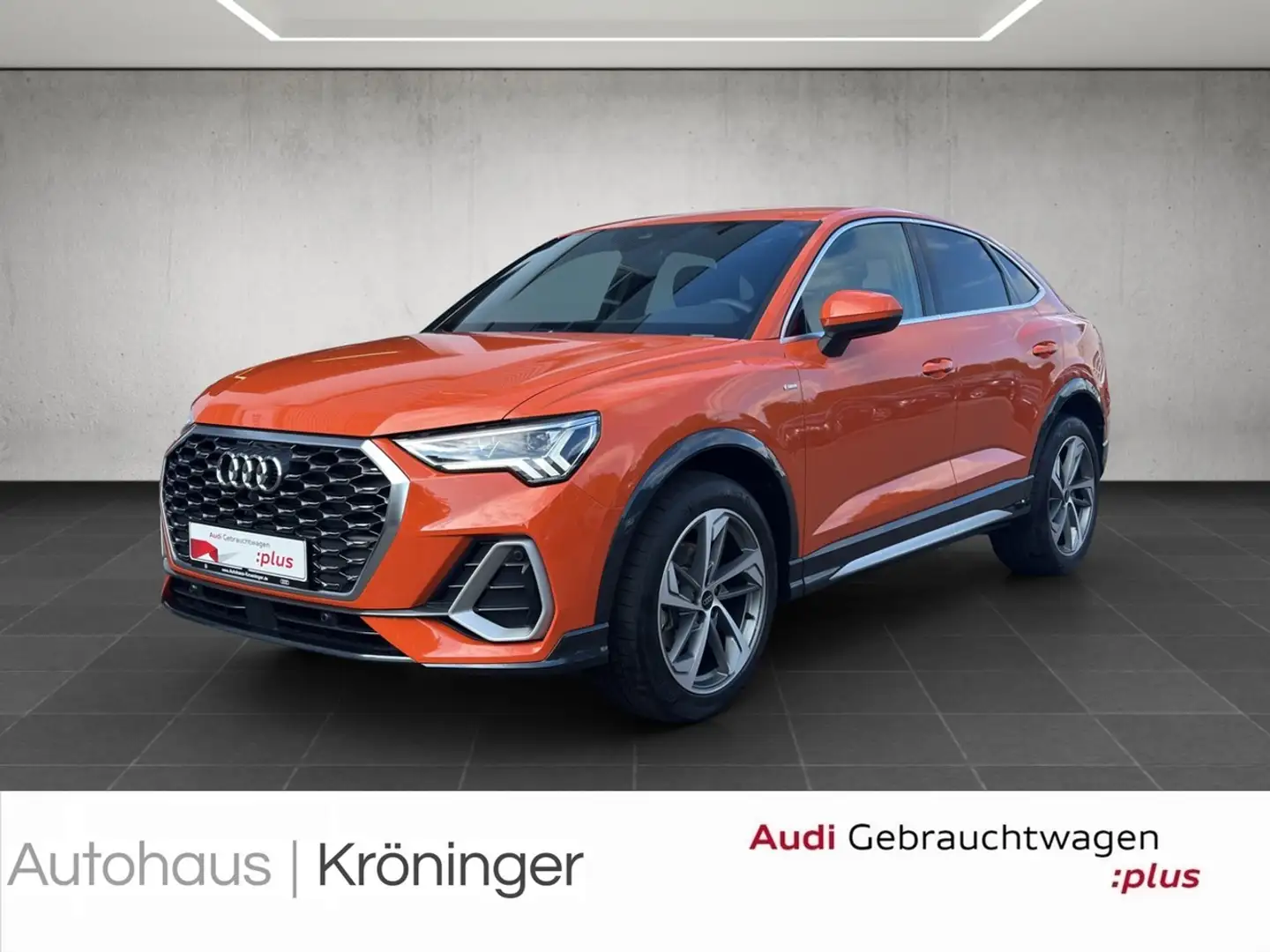 Audi Q3 Sportback 35 TFSI DSG S line AHK Navi LED Orange - 1