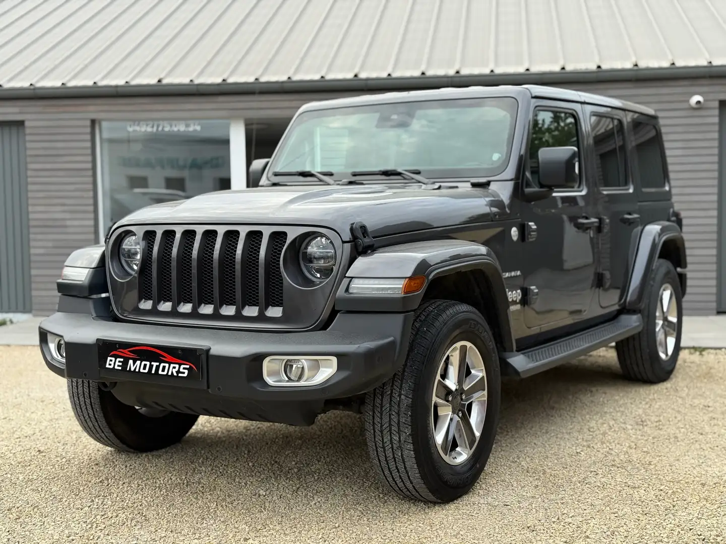 Jeep Wrangler 2.0 TGDI 272CV SAHARA 4X4 BOITE AUTO FULL OPTIONS Szary - 1