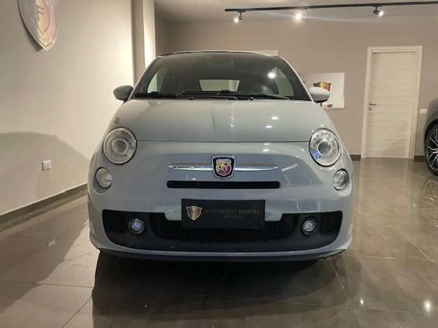 Abarth 500C C 1.4 16v t. t-jet bicol. 140cv MTA Gris - 2