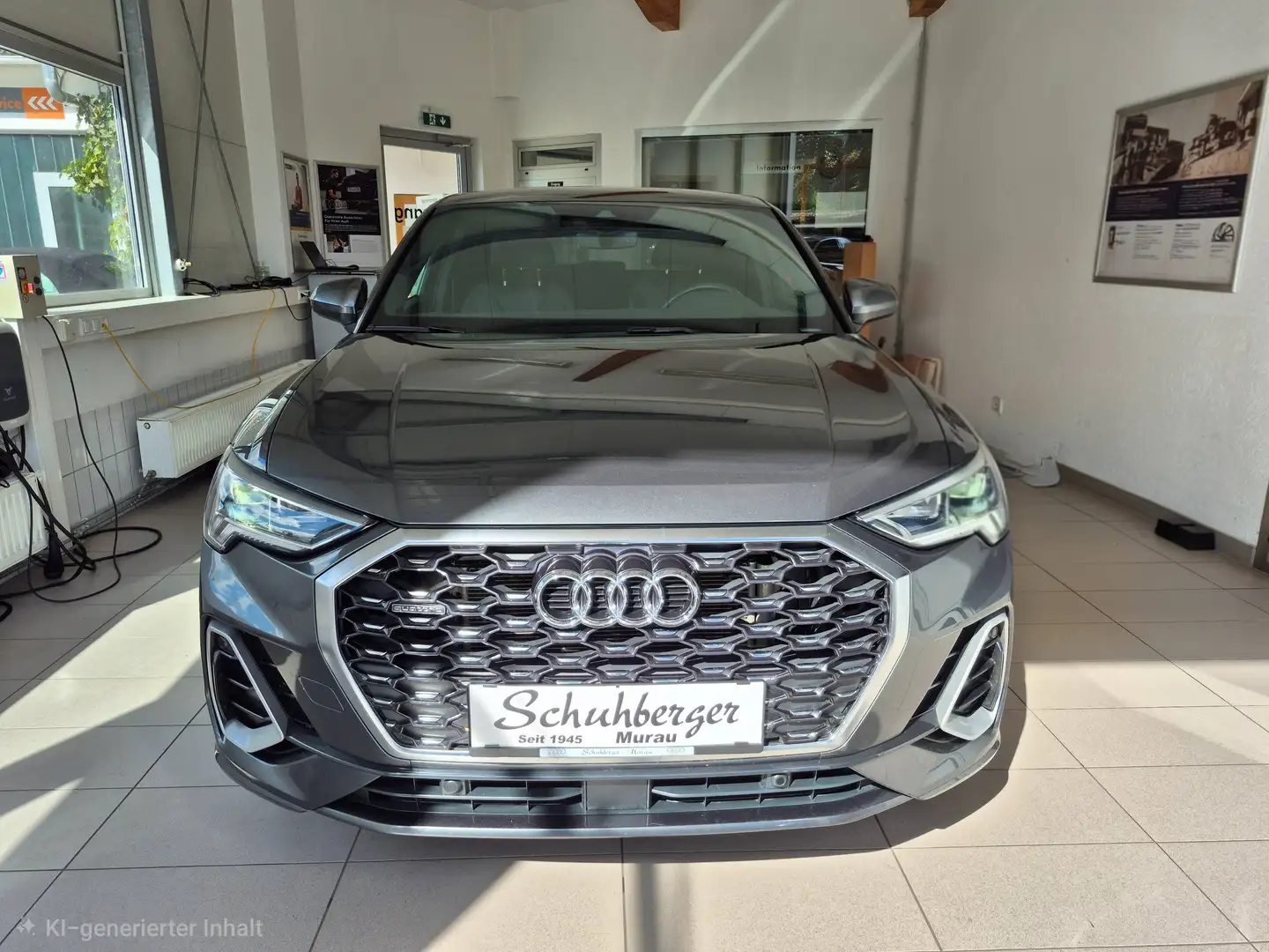 Audi Q3 35 TDI quattro S line Sportback Grau - 2