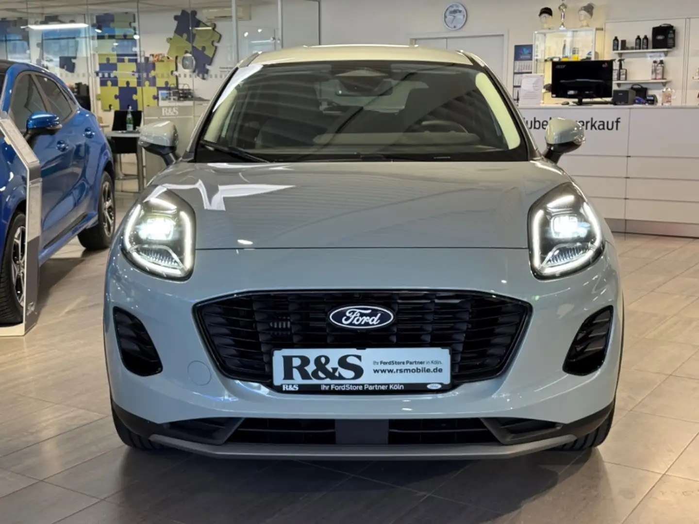 Ford Puma Titanium Beheizbare-Frontscheibe+Tempomat+LED+Navi Grijs - 2