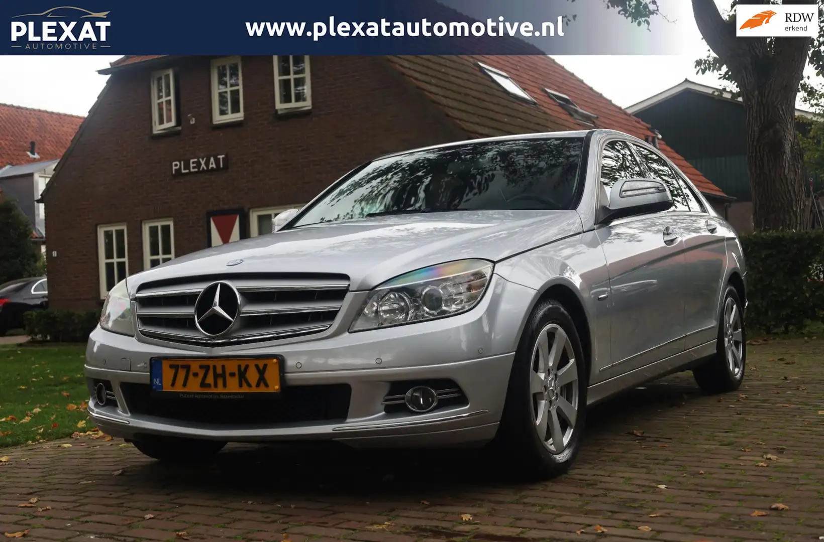 Mercedes-Benz C 180 K Avantgarde Aut. | NL. Auto | Lichtmetaal | PDC | Grijs - 1