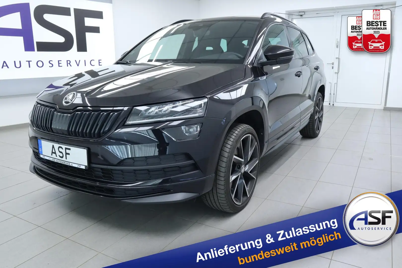 Skoda Karoq Sportline #ACC #AHK schw. #LED #Totwinkel-Assis... Black - 1