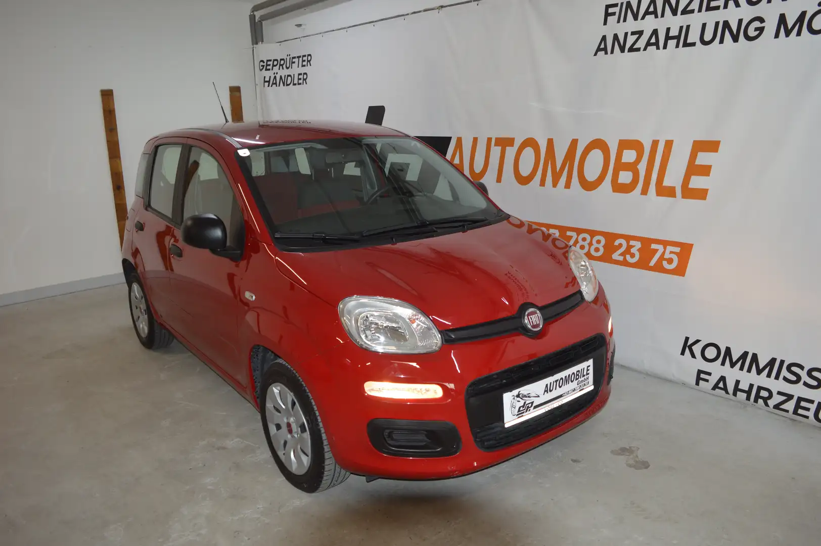 Fiat Panda 1,2 **1.Besitz**22.000 KM**neues Pickerl** Rot - 1