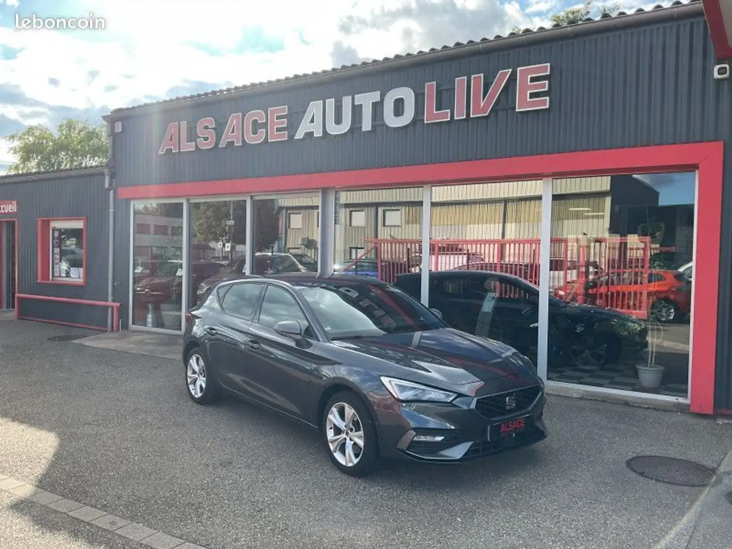 SEAT Leon EHYBRID 204CH FR DSG6 Gris - 1