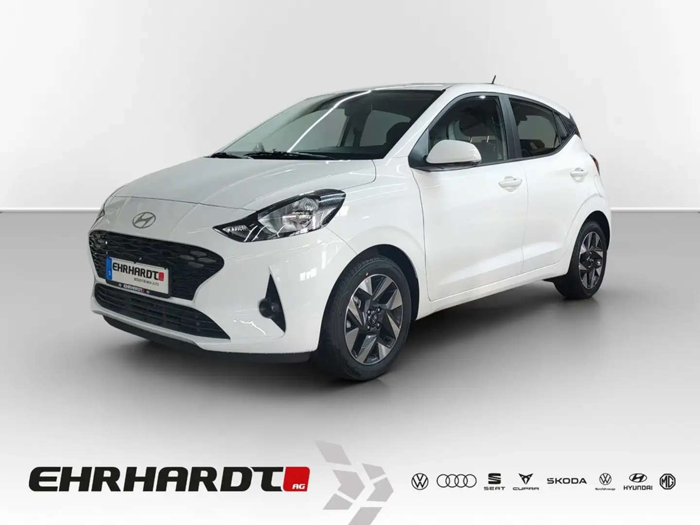 Hyundai i10 FL 1.0 5-MT Trend, Komfortpaket NAV*SHZ*PDC*KAM... Blanc - 1