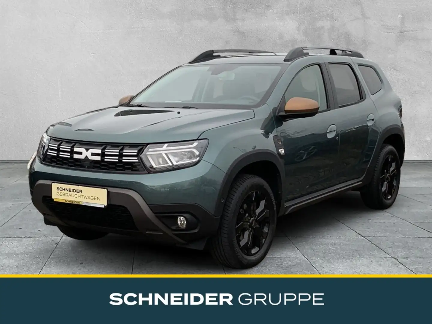 Dacia Duster EXTREME TCe 150 EDC LED+NAVI+360Â KAMERA Extreme L Grün - 1