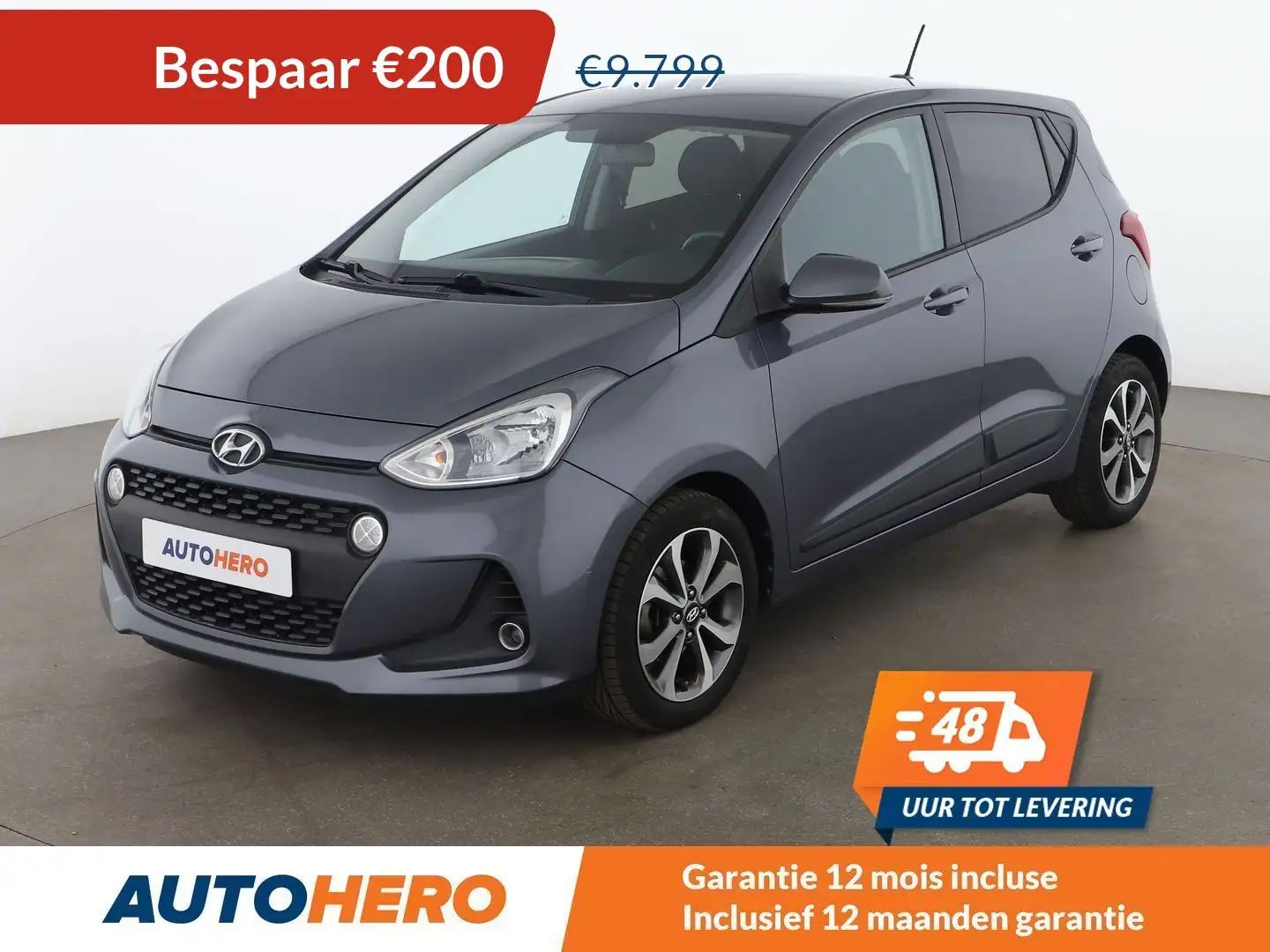 Hyundai i10 1.2 Style Gris - 1