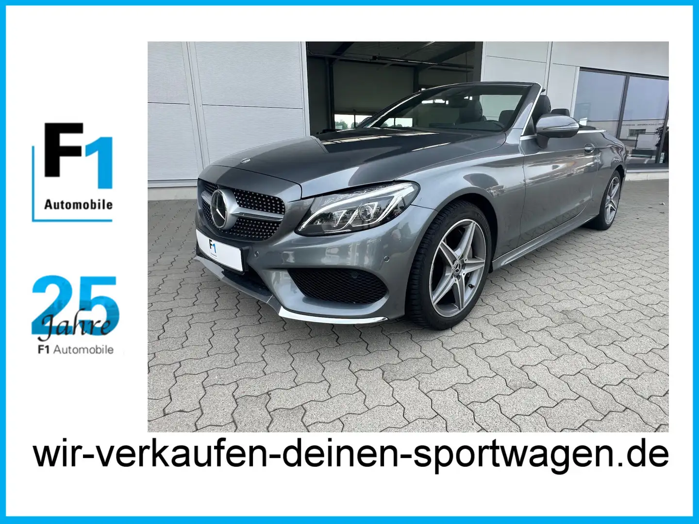 Mercedes-Benz C 300 AMG Asst.-Plus Paket Head-Up 360 Grad top Zustand Grau - 1