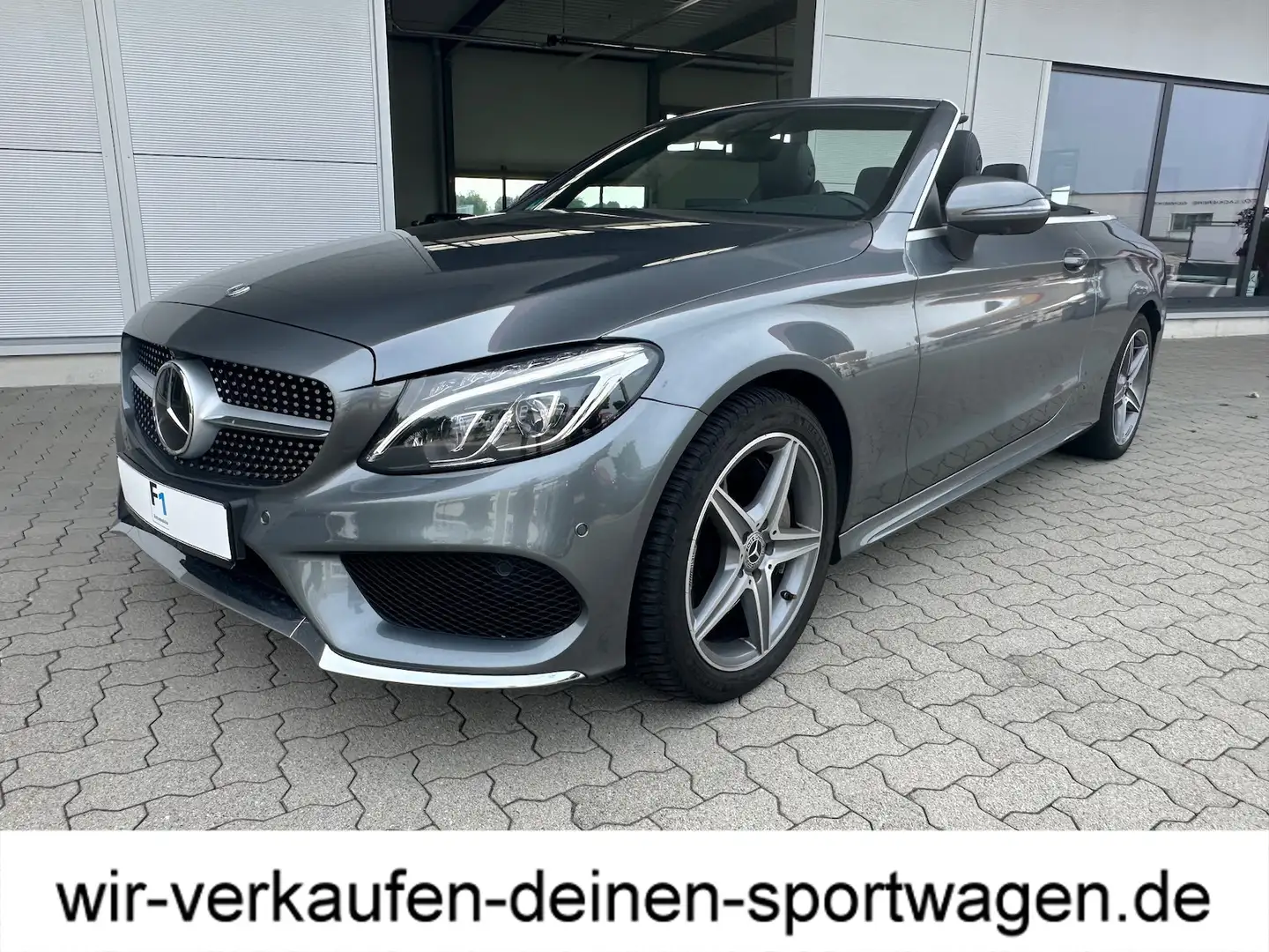 Mercedes-Benz C 300 AMG Asst.-Plus Paket Head-Up 360 Grad top Zustand Grau - 2