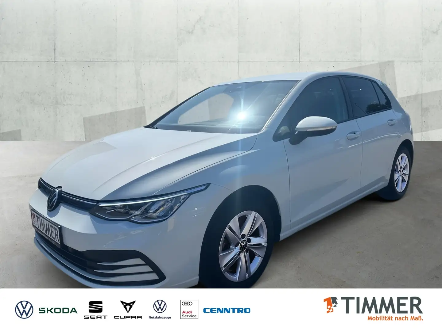 Volkswagen Golf VIII 2.0 TDI DSG LIFE *LED *ACC *NAVI *SHZ * Bianco - 1
