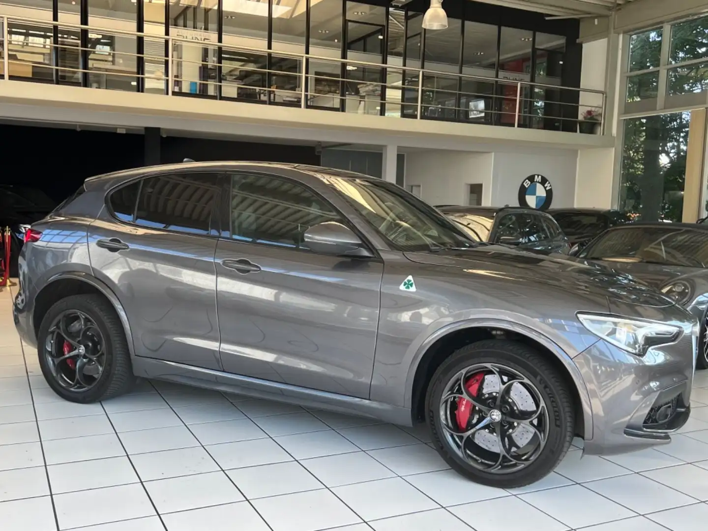 Alfa Romeo Stelvio Quadrifoglio Q4*Keramic*Carbon* 2,9* Gris - 2