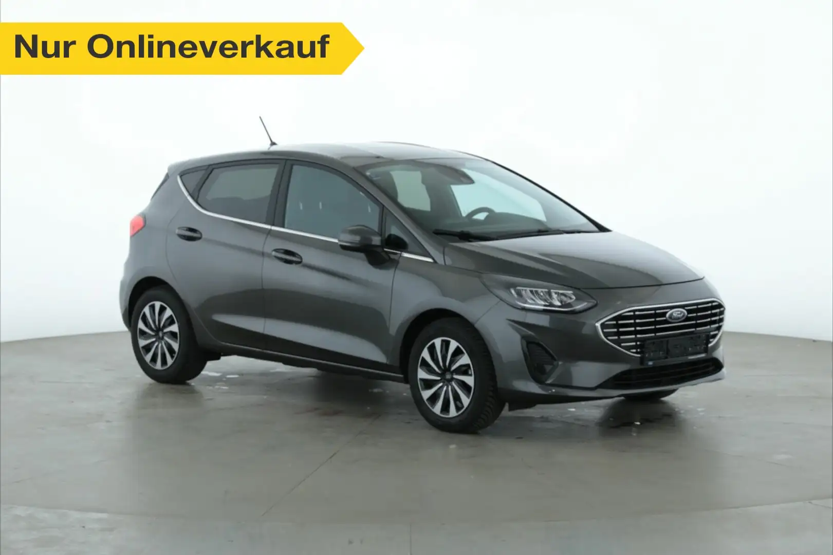 Ford Fiesta Fiesta 1.0 EcoBoost Titanium EURO 6d LED+PDC+SHZ Grau - 1