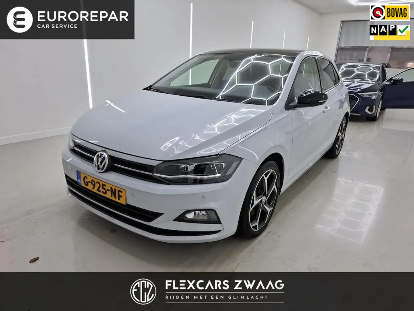 Volkswagen Polo 1.0 TSI 116pk Beats - Pano/schuifdak - LED - Navi Blanco - 1