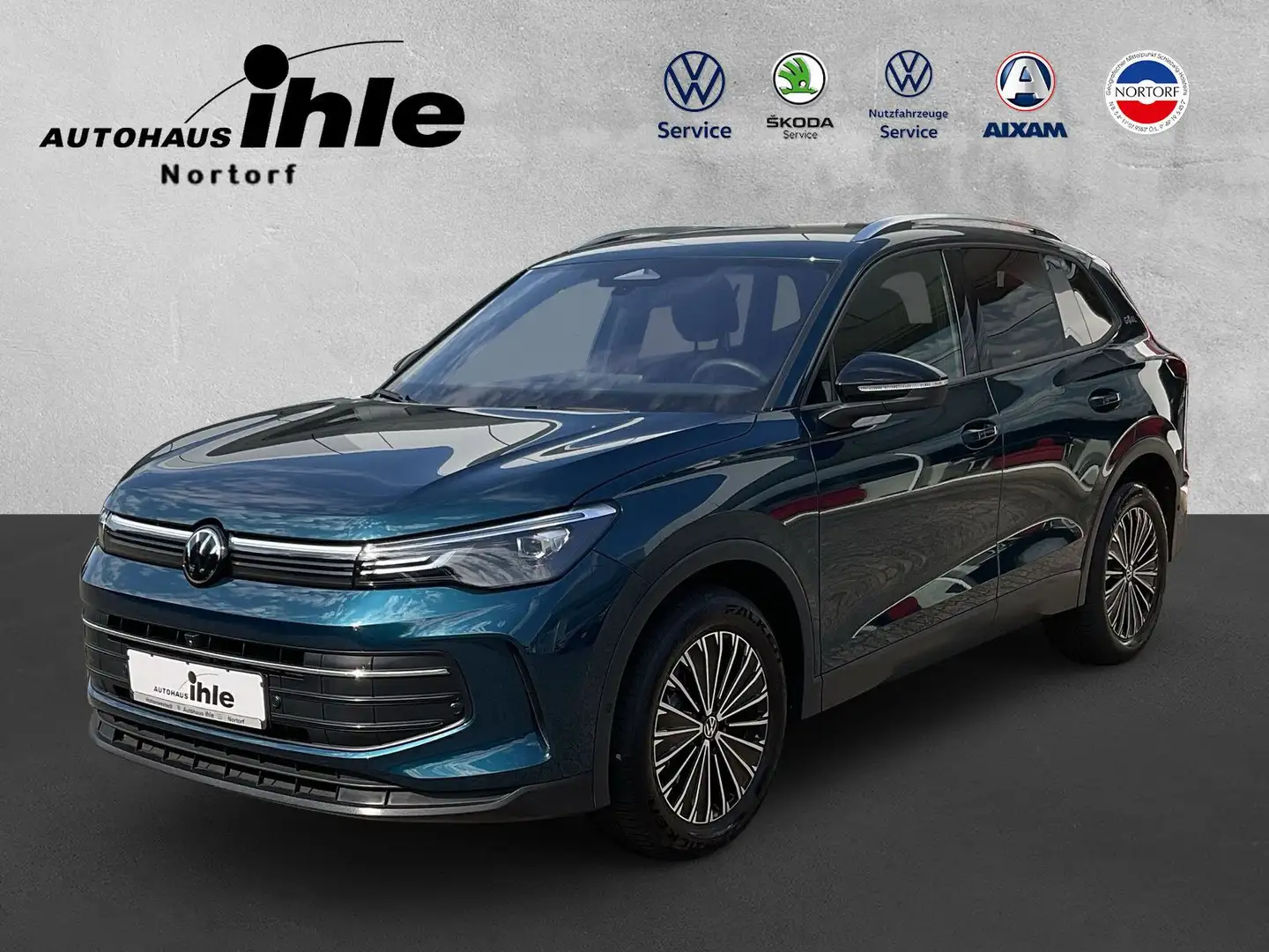 Volkswagen Tiguan Goal 2.0 TDI DSG AHK AreaView Standhzg Blau - 1