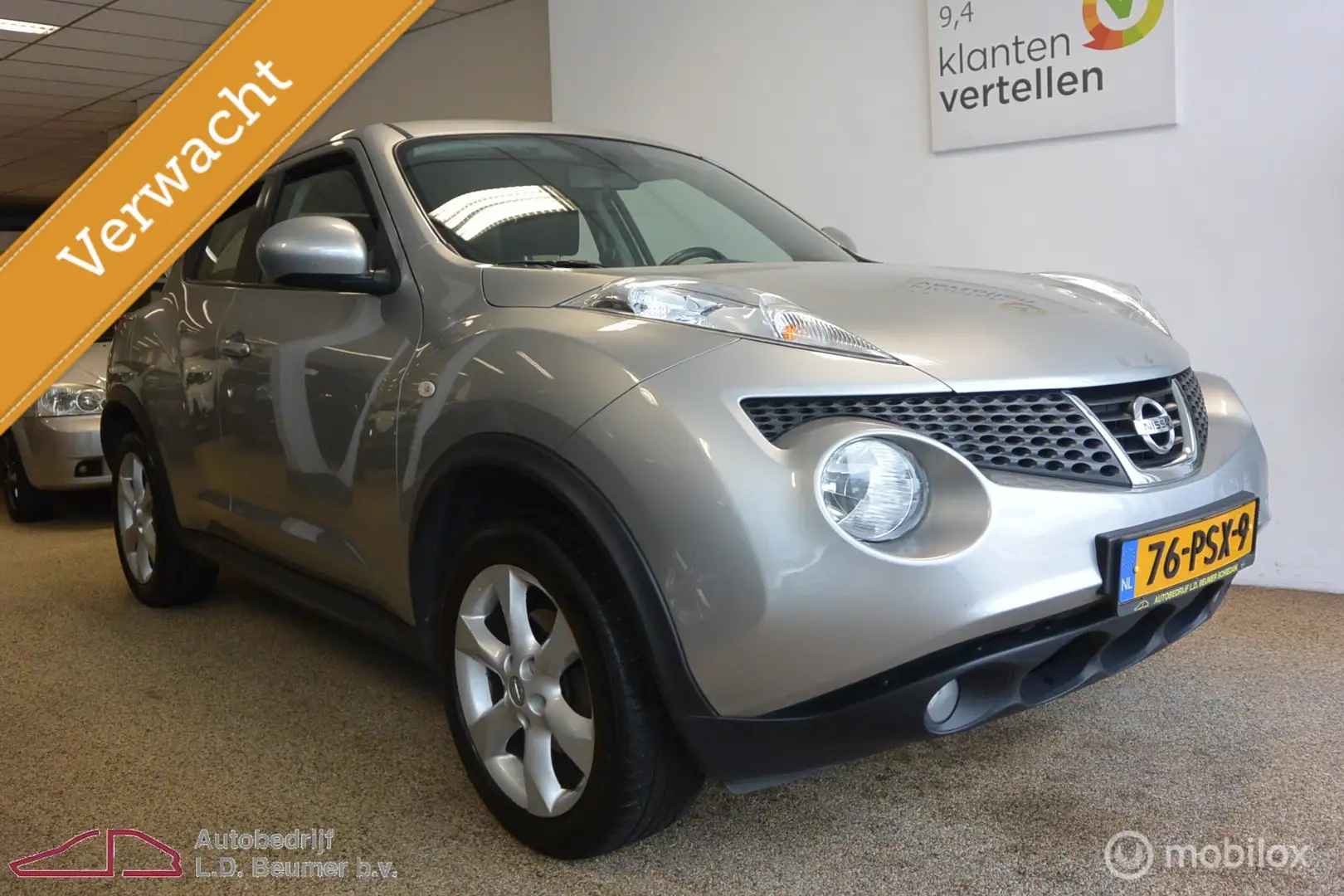 Nissan Juke 1.6 5drs Connect *NL, TRKHK, RIJKLAARPRIJS!* Szary - 2