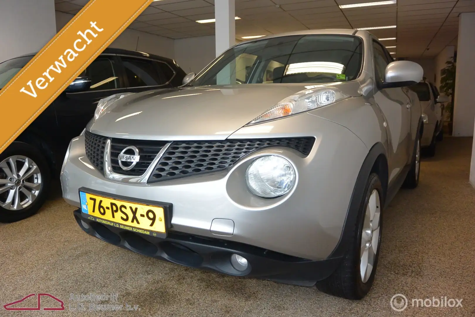 Nissan Juke 1.6 5drs Connect *NL, TRKHK, RIJKLAARPRIJS!* Szary - 1