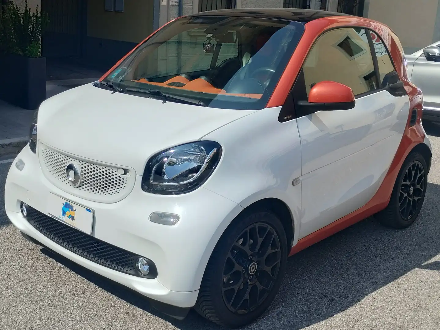 smart forTwo Fortwo III 2015 1.0 Passion 71cv twinamic Bianco - 1