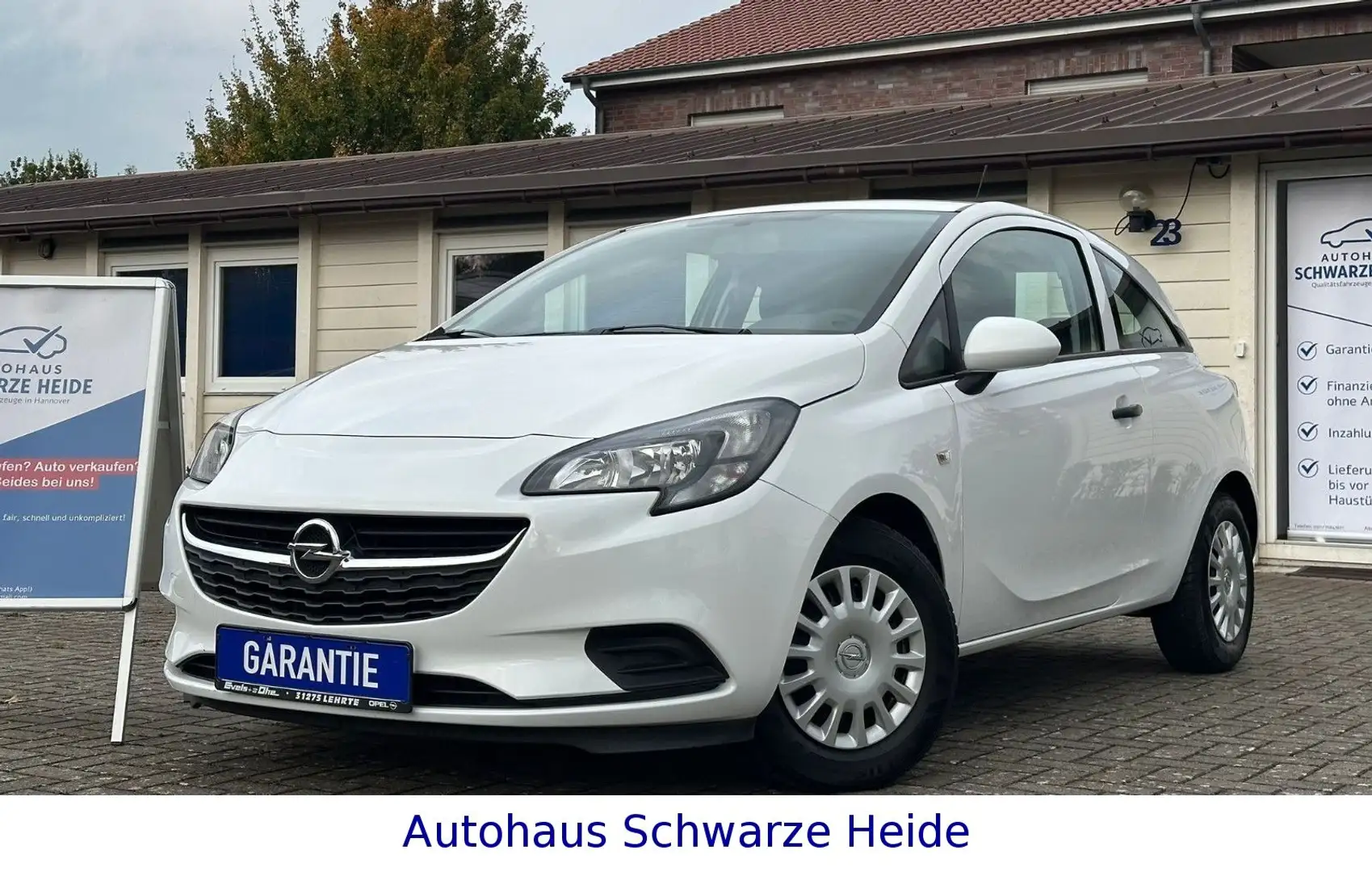 Opel Corsa E White *nur 43.600Km*Garantie*4-Zylinder! Weiß - 1