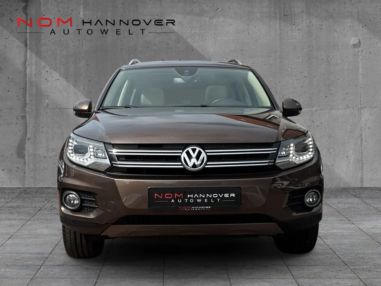 Volkswagen Tiguan 2.0TDI 4M /AHK/PANO/R-CAM/LEDER/BIXEN/LAN Braun - 2